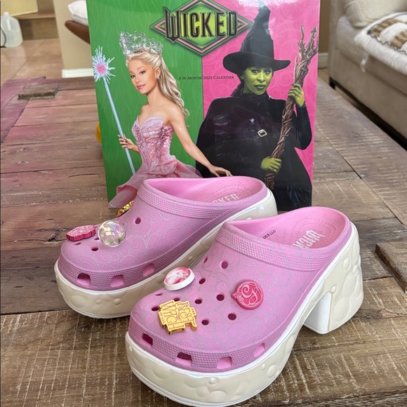 CROCS Shoes - Crocs WICKED Glinda Siren Clog Originally $175 -Never Worn